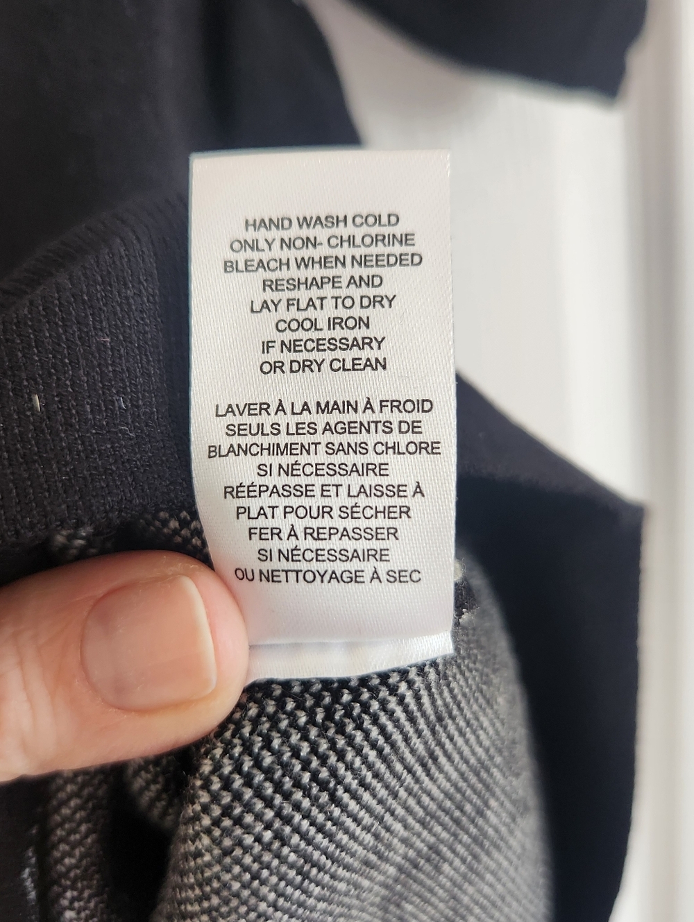 Elie Tahari Knit Puff Sleeve Top with Floral Band - Picture 5 of 5